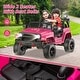 preview thumbnail 14 of 34, EROMMY 24V 2-Seater Ride-On Truck for Kids, 4WD Electric Car with Remote, Lights & Music