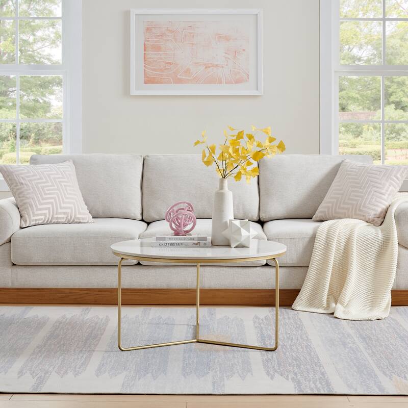 Abstract Knotted Rope Sculpture - 6.25" - Pink and Clear