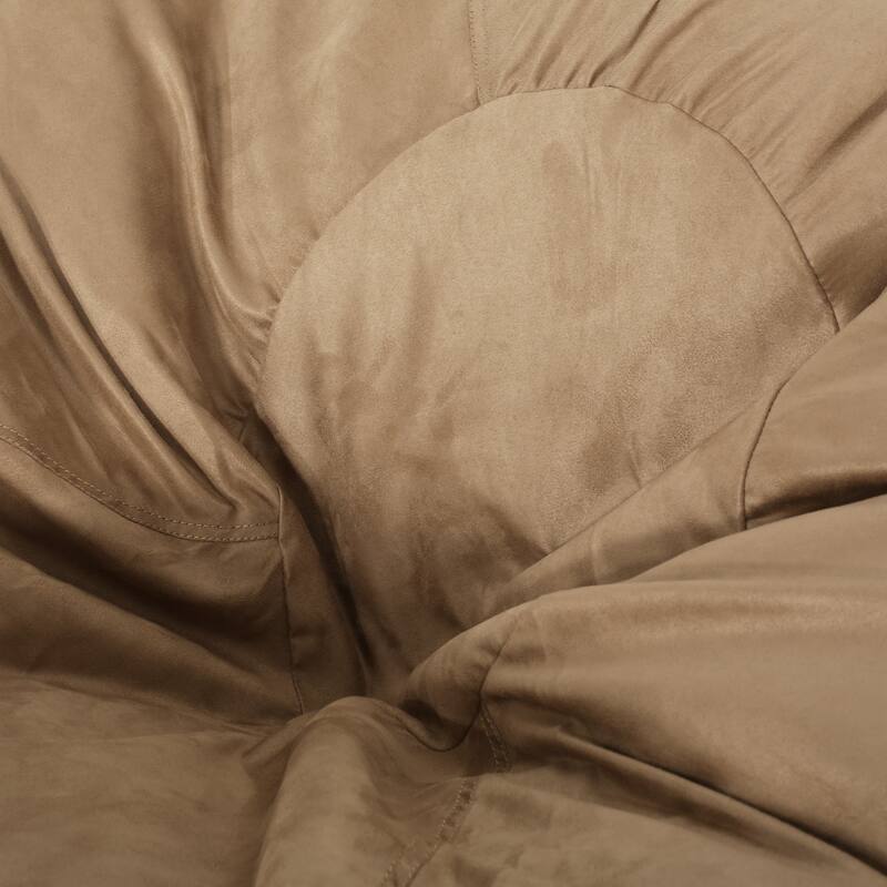Madison Faux Suede 5-foot Beanbag Chair by Christopher Knight Home