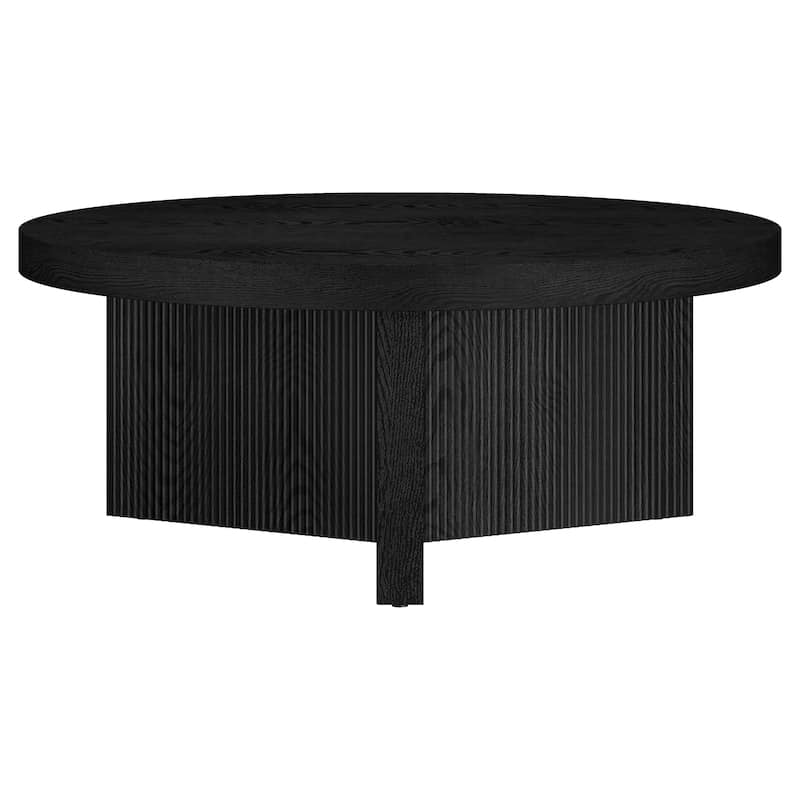 Holm 36" Wide Round Coffee Table