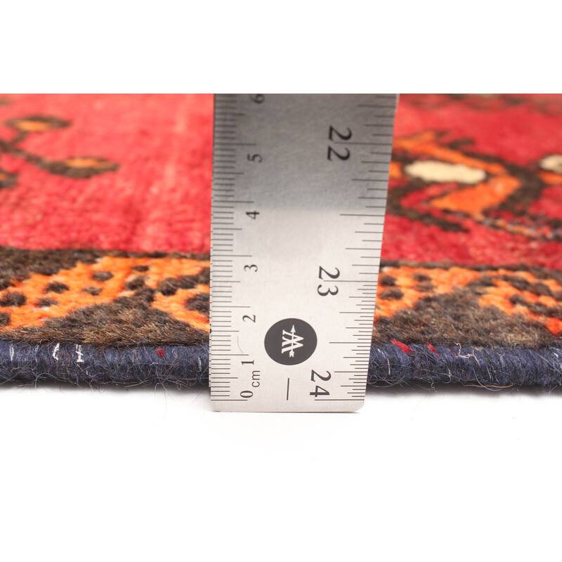 ECARPETGALLERY Hand-knotted Andelz Red Wool Rug - 2'11 x 5'7