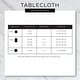 preview thumbnail 8 of 15, DII Kitchen Windowpane Tablecloth