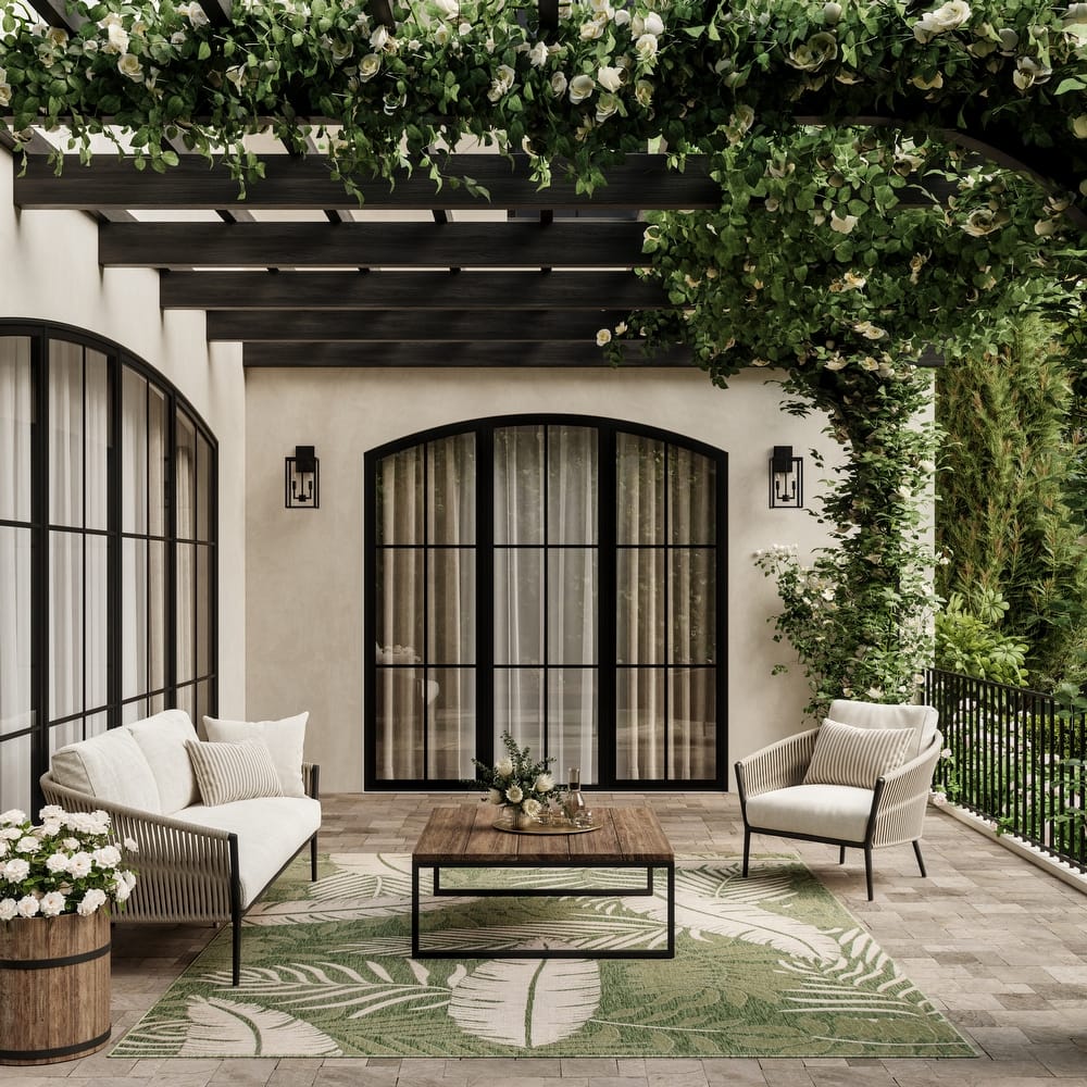 Nourison Garden Oasis Indoor/Outdoor Nature Area Rug