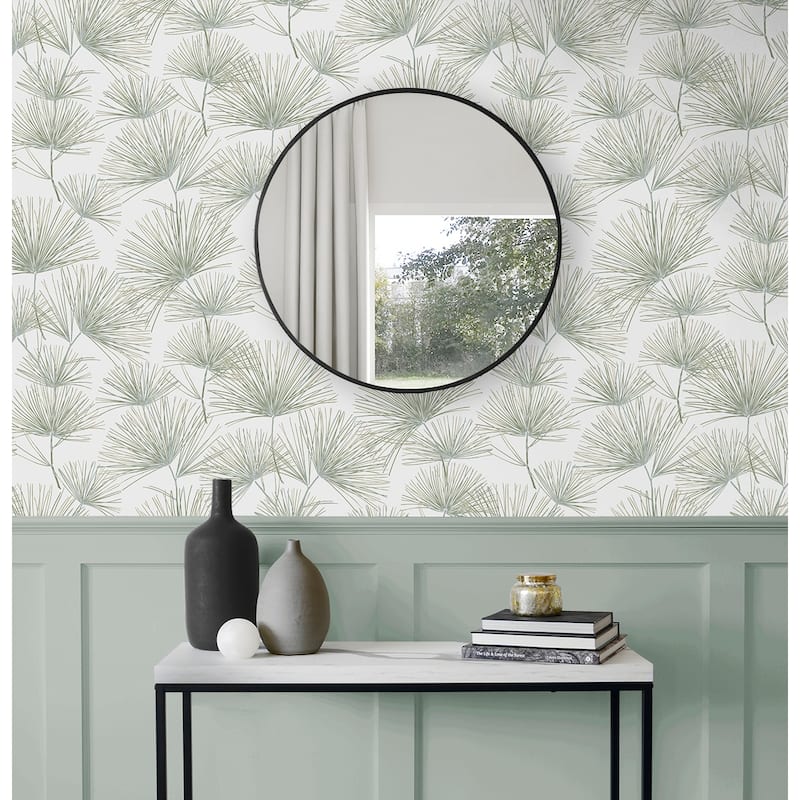 NextWall Pine Needle Peel and Stick Wallpaper