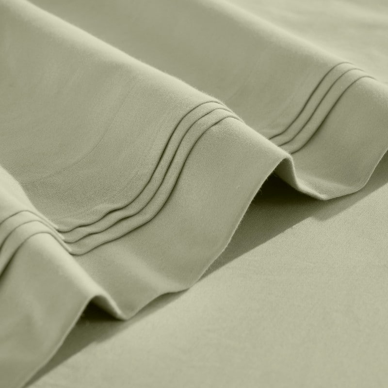 Superior Egyptian Cotton 650 TC Deep Pocket Sheet Set - 18" & 20" Extra Deep Pocket Options