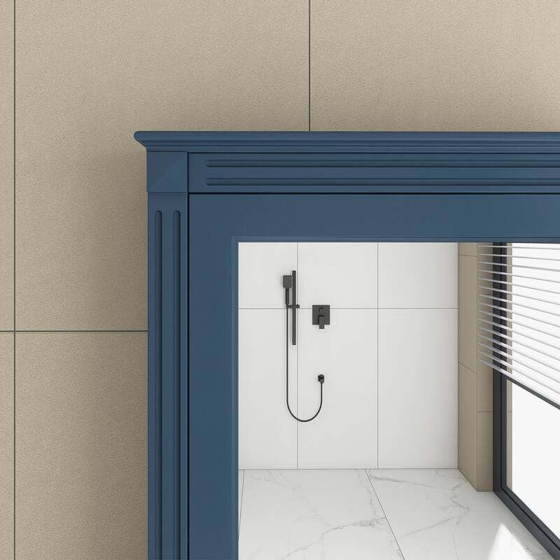 24'' x 27'' Wall Mounted Medicine Cabinet with Height Adjustable Shelf