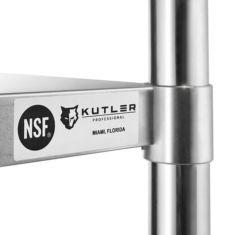 24 x 72in NSF Commercial Stainless Steel Table for Kitchen Prep Work - 24" x 72"