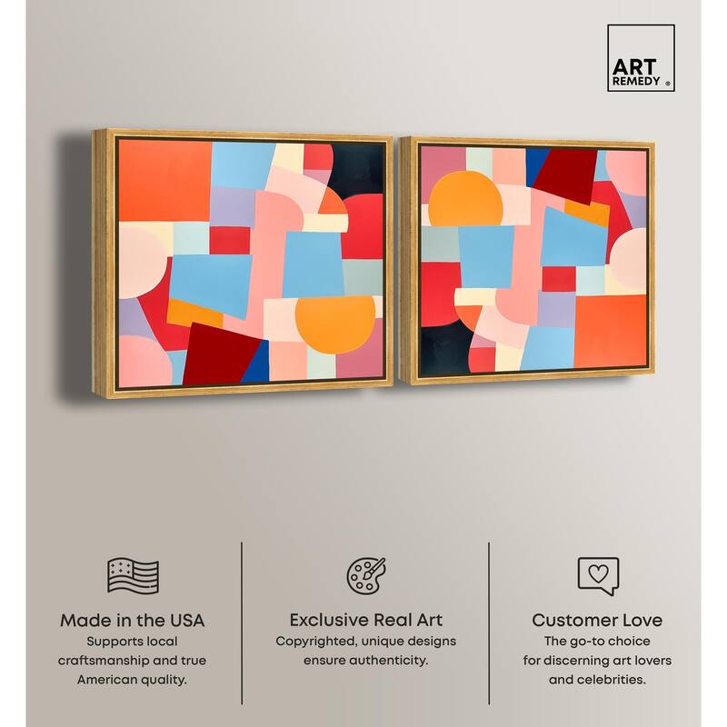 Martini Magazine Stack Canvas by Art Remedy