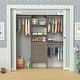 preview thumbnail 14 of 22, ClosetMaid SuiteSymphony Modern 4-Drawer 25-Inch Tower Closet Organizer