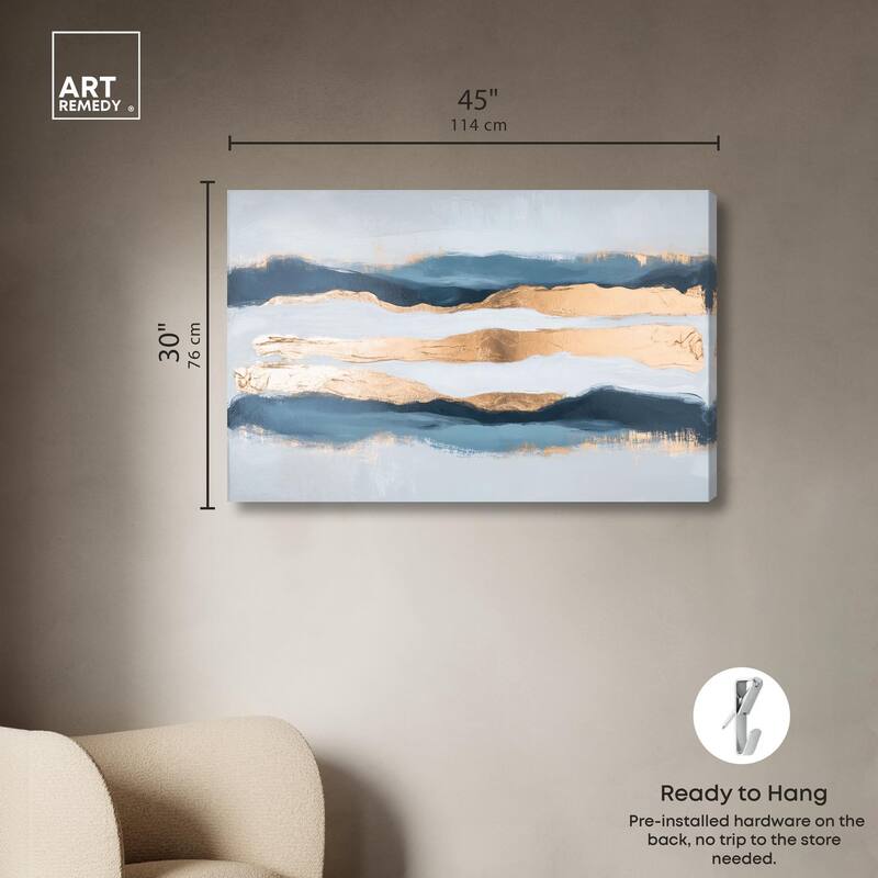 Blue Ridge II Canvas by Art Remedy, Gallery Wrapped