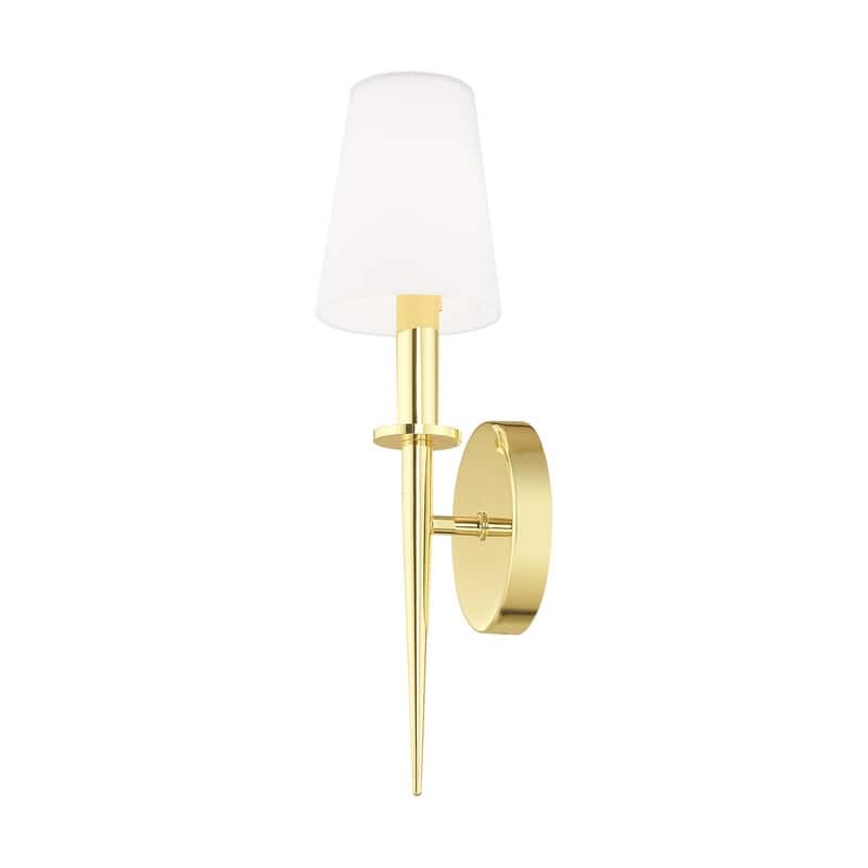 Livex Lighting 1-light Wall Sconce, 41692-02 - 4.25" W X 14.5" H X 3.95" EXT