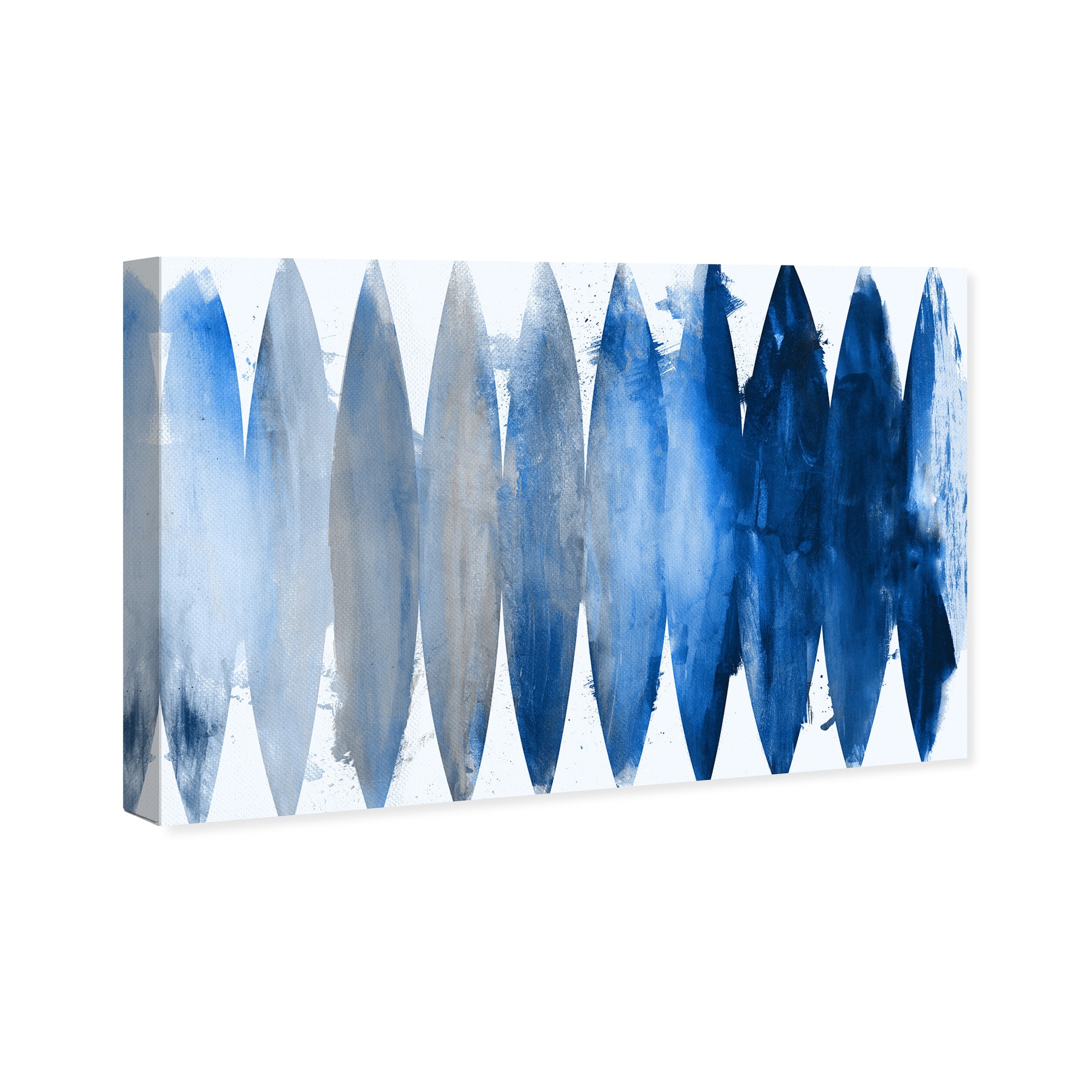 Oliver Gal 'Tidal Waves Found' Abstract Wall Art Canvas Print ...