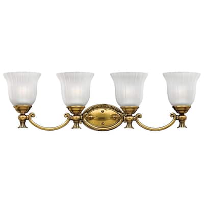 Hinkley Lighting 4 Light 30.5" Width Bathroom Vanity Light from the