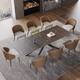 Option Brown&Grey Chair