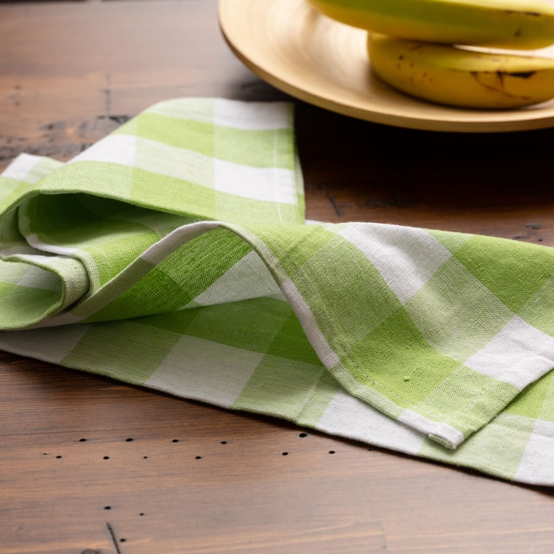 Country Check Kitchen Towel - 18x28