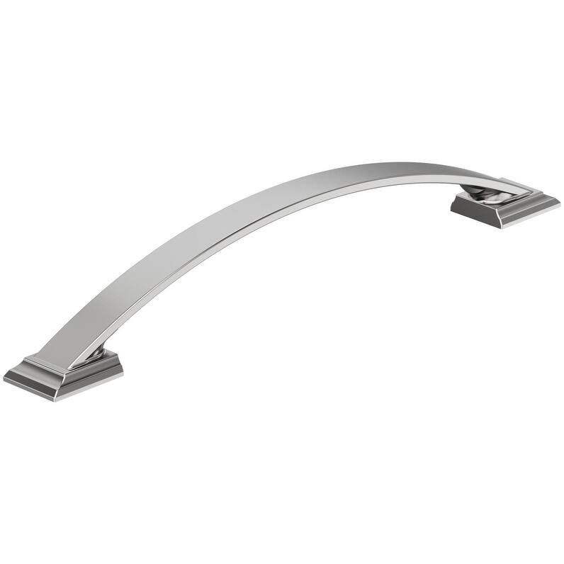 Amerock BP29350 Candler 7-9/16" Center to Center Arch Cabinet Pull - Polished Chrome