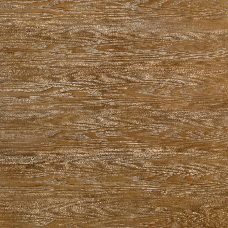 Solid Wood Round Dining Table with Pedestal Base Rustic Design Seats 4