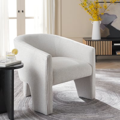 SAFAVIEH Lahela Barrel Back Accent Chair (Fully Assembled) - 30Wx30Dx29H