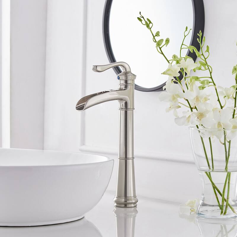 Vessel Sink Nickel Bathroom Faucet