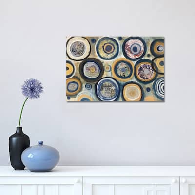 iCanvas "Circle Song" by Cheryl Warrick Canvas Print