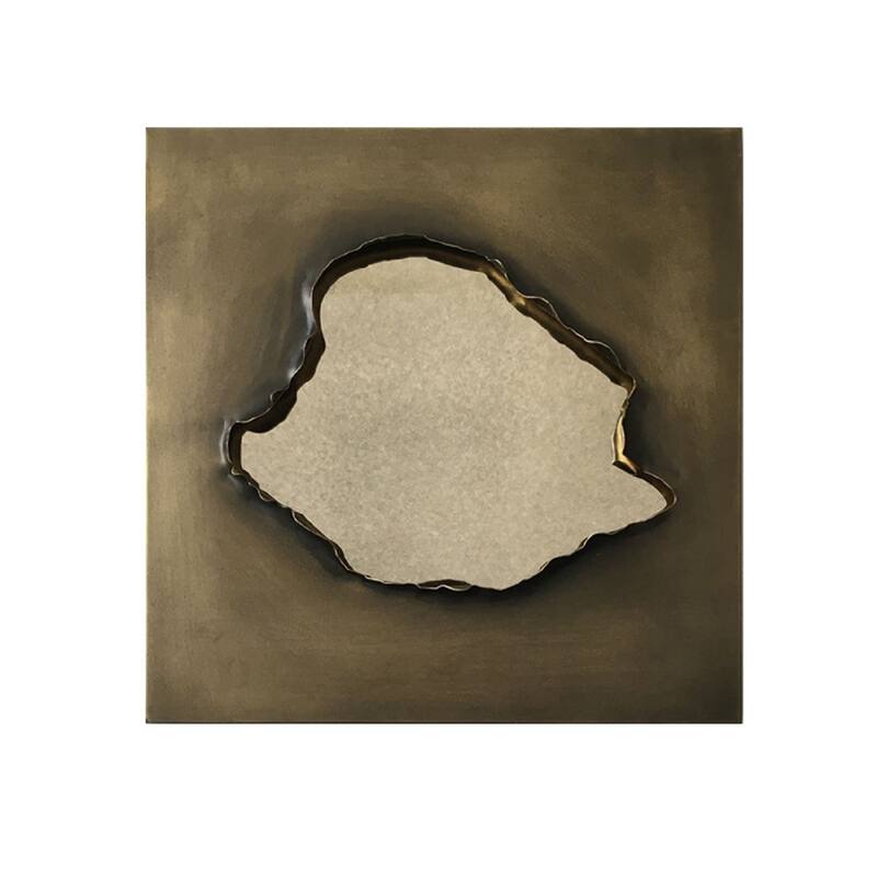 decorative metal mirror - 15.8*15.7*2.2 - 15.8*15.7*2.2