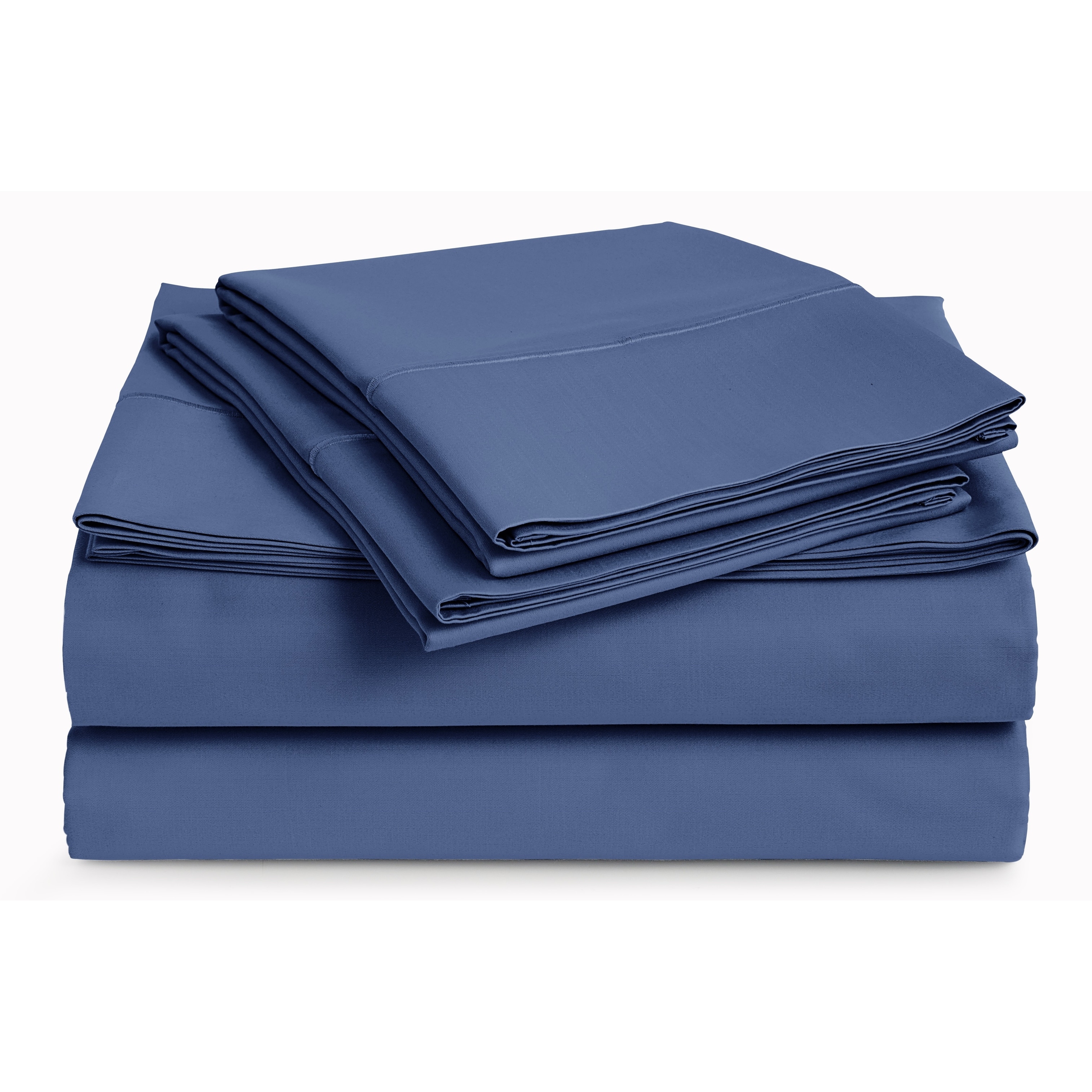 1200 Thread Count Egyptian Cotton Select Bedding Linen AU Sizes Navy Blue Solid