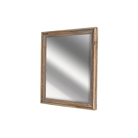 Rustic Reclaimed Barnwood Framed Standard Mirror