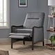 preview thumbnail 22 of 63, Veatch Contemporary Upholstered Pushback Recliner by Christopher Knight Home
