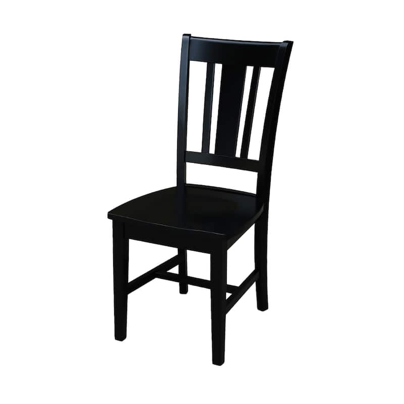 36 in Solid Wood Round Top Pedestal Dining Table with Dining Chairs