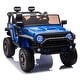 preview thumbnail 65 of 98, 24V Ride-On Car with Double Seat Bluetooth Remote Control MP3 Player and LED Lights