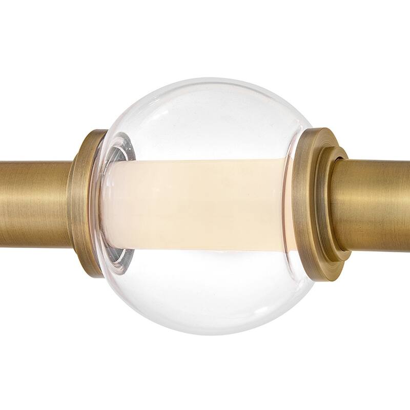 Hinkley Lighting 48335 Saxon 36" Wide LED Abstract Chandelier