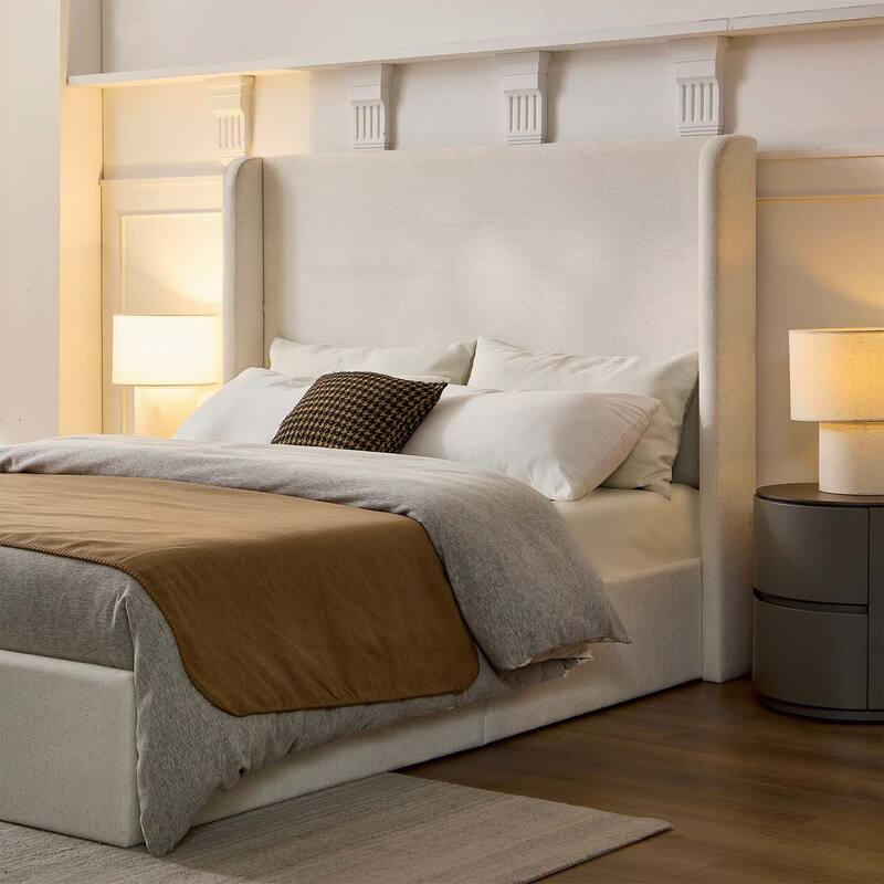 Upholstered Platform Bed