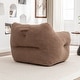 preview thumbnail 16 of 26, Bean Bag Chair, Bean Bag Sofa Chair with Armrests Stuffed High-Density Foam
