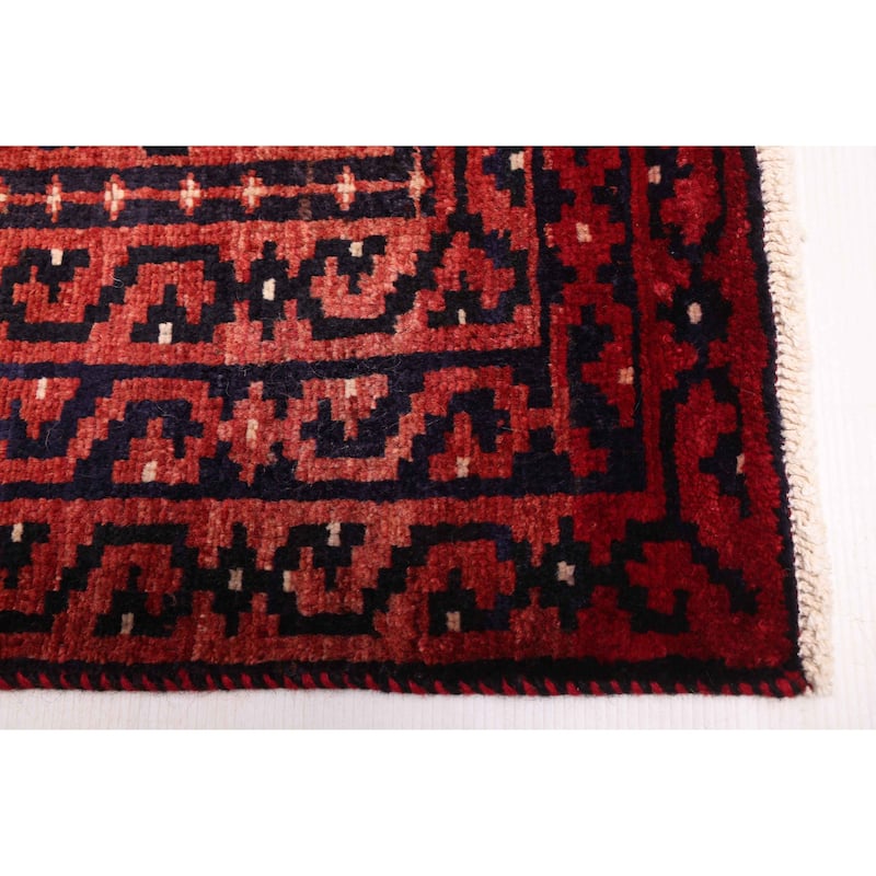 ECARPETGALLERY Hand-knotted Konya Anatolian Red Wool Rug - 5'5 x 8'6