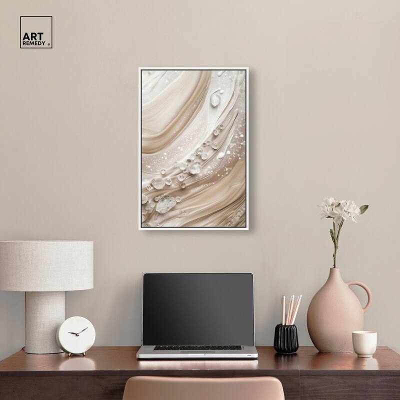 Viscous Veils II Canvas by Art Remedy