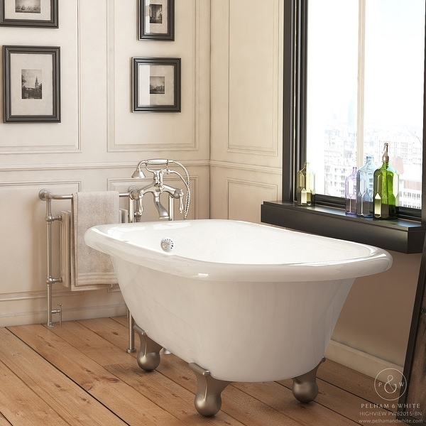 54 inch new arrivals clawfoot bathtub