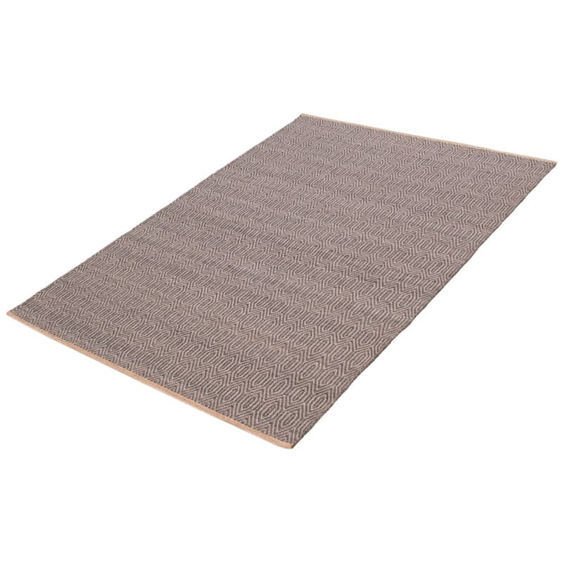 Nevada Grey Kilim 5'2" x 7'6" - 5'2 x 7'6