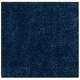 preview thumbnail 119 of 187, SAFAVIEH California Premium Shag Izat 2-inch Thick Area Rug 4' Square - Navy - Square