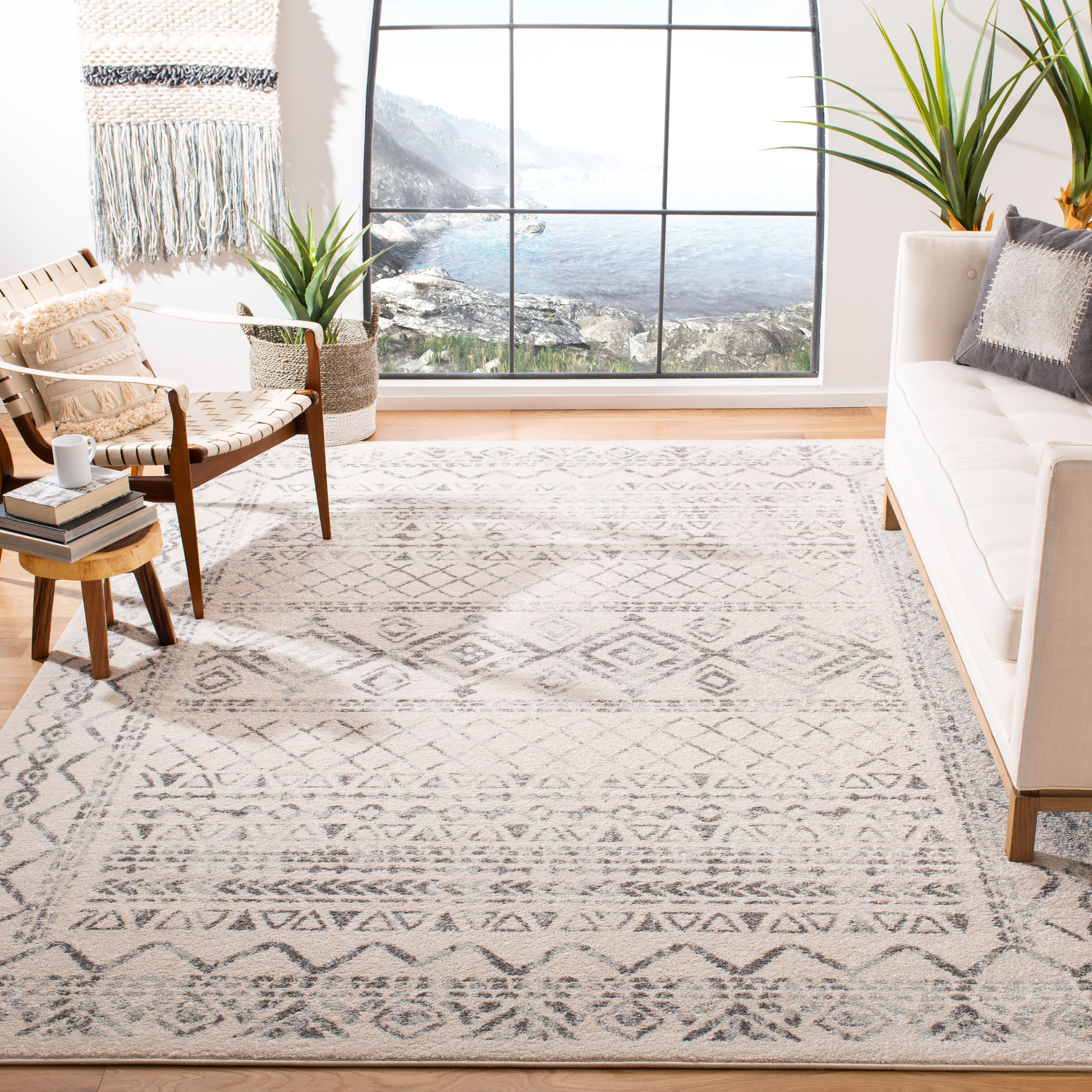 Safavieh Tulum Marte Moroccan Boho Distressed Rug On Sale Overstock 28457048