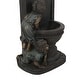 preview thumbnail 4 of 9, Arlene Outdoor Outdoor Children Drinking Water Fountain by Christopher Knight Home