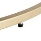 preview thumbnail 5 of 24, Perdita Gold Finish Velvet Round Tufted Ottoman by iNSPIRE Q Bold