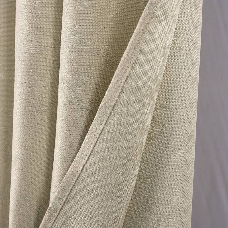 Calypso Shimmer Jacq 2pk Grom Panel Pair 84" Grey
