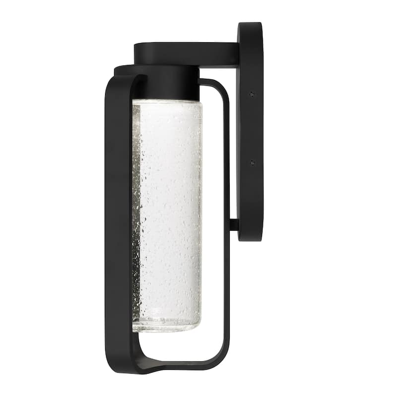 12 inch LED Wall Sconce - Black