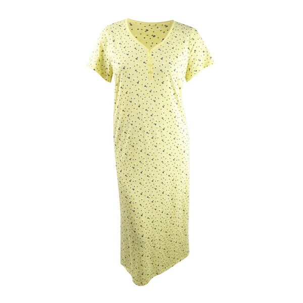 womens long cotton nightgowns