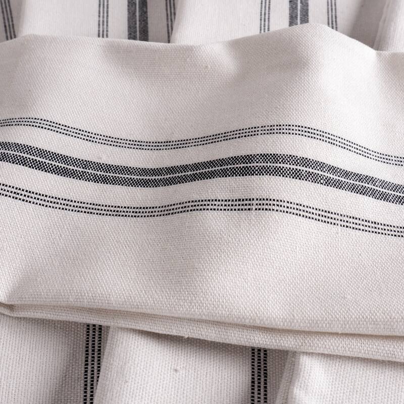 Classic Cotton Stripe Towels, Set of 12