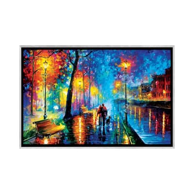 iCanvas "Melody Of The Night" by Leonid Afremov Framed
