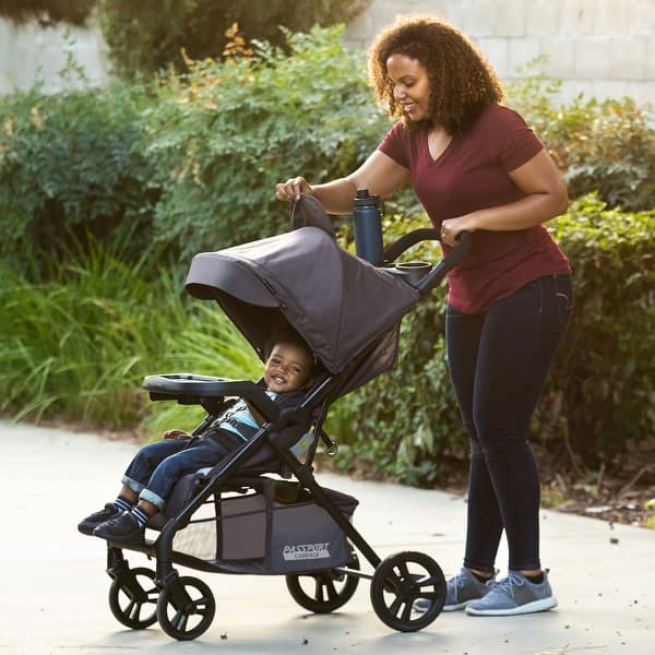 lightest double stroller COSTWAY Foldable Lightweight Front Back Seats Double Baby Stroller-Black –  REBEL