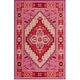 preview thumbnail 22 of 51, SAFAVIEH Handmade Bellagio Gracia Modern Oriental Wool Rug 3' x 5' - Red Pink/Ivory - Rectangle