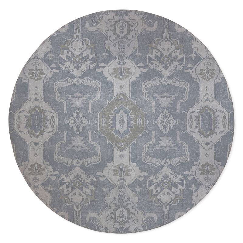MAHAL LIGHT BLUE Office Mat By Kavka Designs