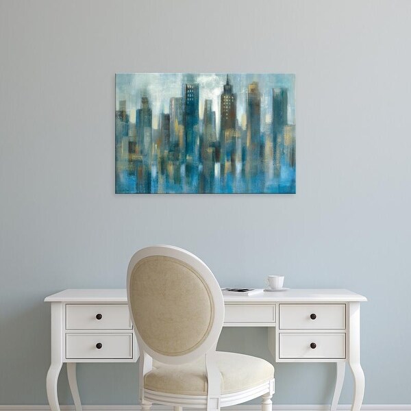 Easy Art Prints Silvia Vassileva's 'Rhythmic Reflection Light' Premium Canvas Art